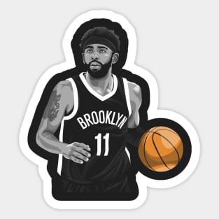 Kyrie Irving Brooklyn Nets Sticker